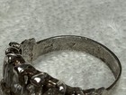 Vintage Sterling Silver Indian Chief Feather Headress CZ Ring Size 9.5 — photo 7