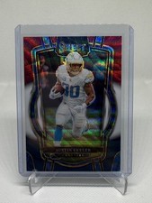 2022 Panini Select - Suite Level Austin Ekeler #376 Zebra Prizm