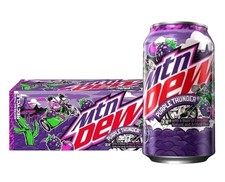 Mountain Dew Purple Thunder 12 Pack 12oz Cans