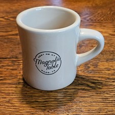 Magnolia Table Waco TX Coffee Mug Diner Style Joanna Gaines Cream Ceramic Cup