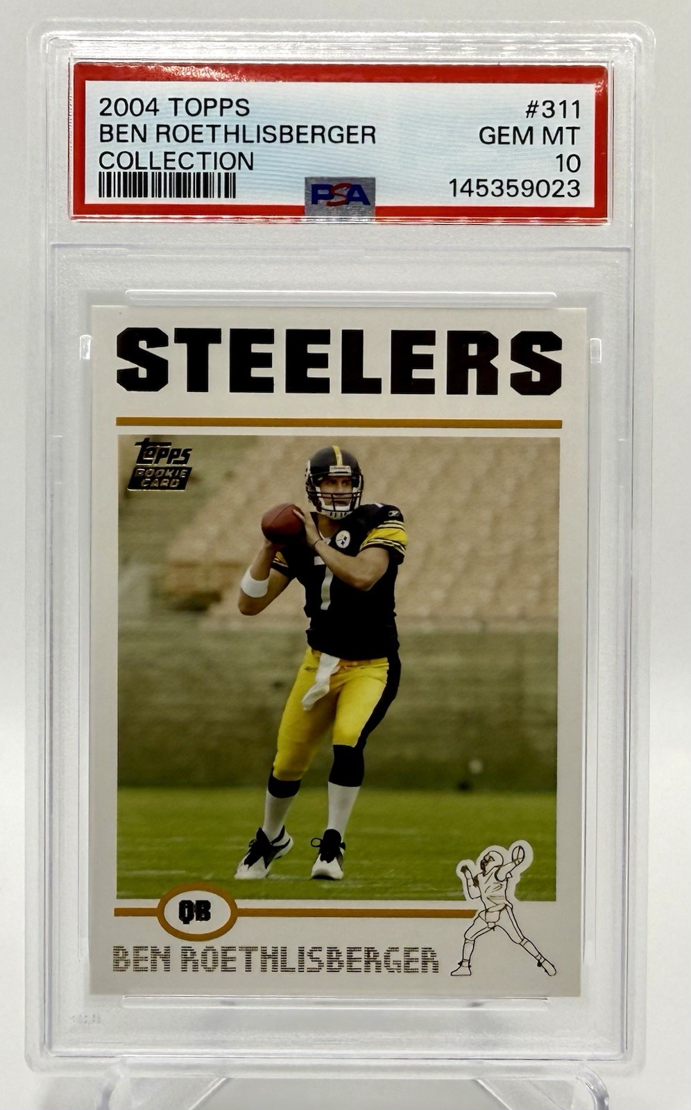 Ben Roethlisberger Topps #311 Gold