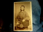 1864/5-CIVIL WAR-CDV-PHOTO-LOST LEGS IN BATTLE OF-SPOTSYLVANIA