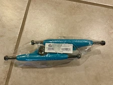 1 Pair Tensor 5.25 Skateboard Alloy Trucks Aqua Blue raw Sealed New