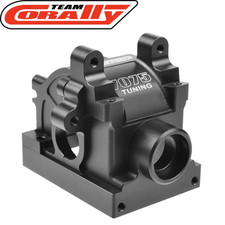 Team Corally C-00180-854 Aluminum Black Gearbox Case Set Kagama Spark Upgrade