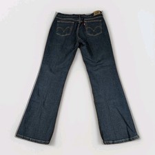 Vintage Levi's 515 Boot Cut Women's Jeans Size 14Mx31 Dark Wash Denim 5 Pocket