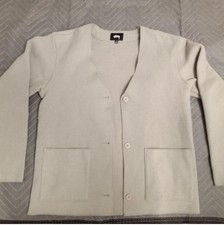 Stussy Cardigan Olive Men  s Size Small