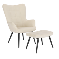 Relaxsessel Mit Hocker Sessel Fernsehsessel Polstersessel Ohrensessel Sks28Cm