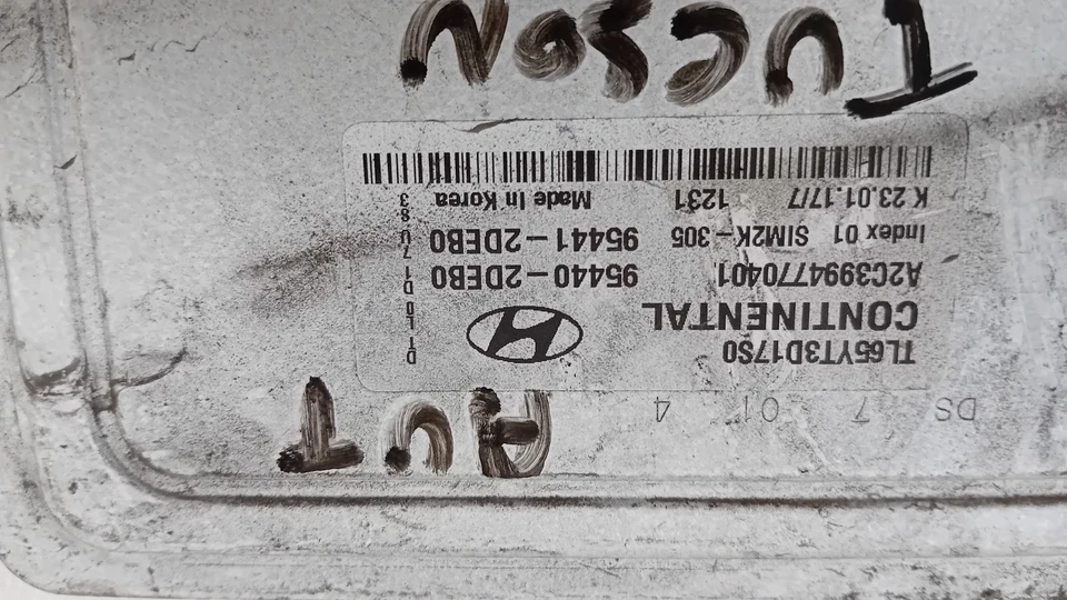 CENTRALINA CAMBIO AUTOMATICO HYUNDAI TUCSON 1.7 CRDI DEL 2018 CONTINENTAL - Immagine 4 di 4