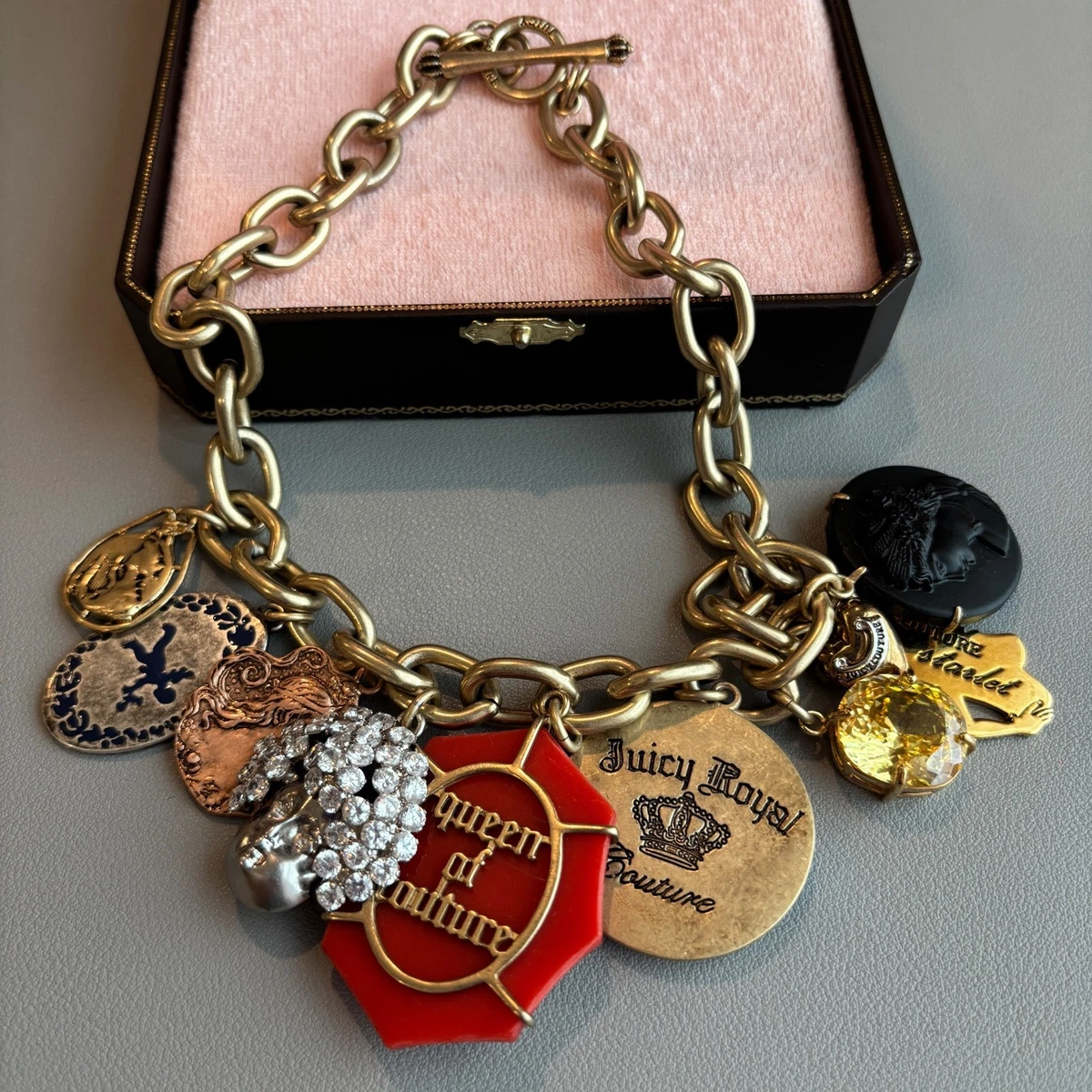 RARE VINTAGE Juicy Couture Hair Jewlery NWT Juicy Couture Very Rare Vintage Unique Large Jeweled Bow  main image 2