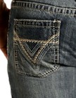 Rock & Roll Western Denim Jeans Mens Pistol 34 X 38 Med Wash M0P2602 CLEARANCE — photo 3