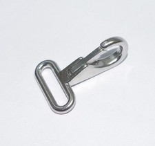 Mousqueton Pour sangle 25mm en inox A4 - 316