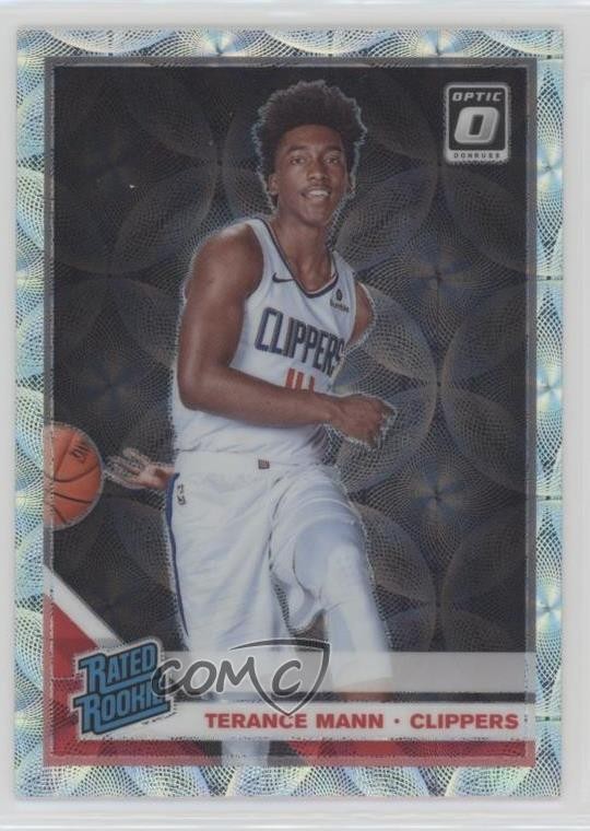 2019 Donruss Optic Rated Rookie Premium Box Set Prizm /249 Terance Mann #165 2d9