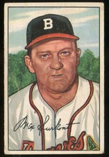 1952 Bowman #12 Max Surkont Boston Braves - Rookie Card. rookie card picture