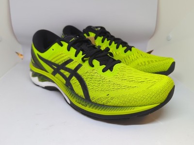 Asics GEL-KAYANO 27 Mens Running Shoes Lime Zest Black Sz 10 NIB 1011A767-300