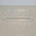 New ListingVintage Pyrex 502-C Replacement LID ONLY Ribbed Glass Refrigerator Dish NO CHIPS