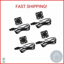 4 Pack USB Brushless Cooling Fan 40mm High Performance DC 5V Speed 4200 RPM for