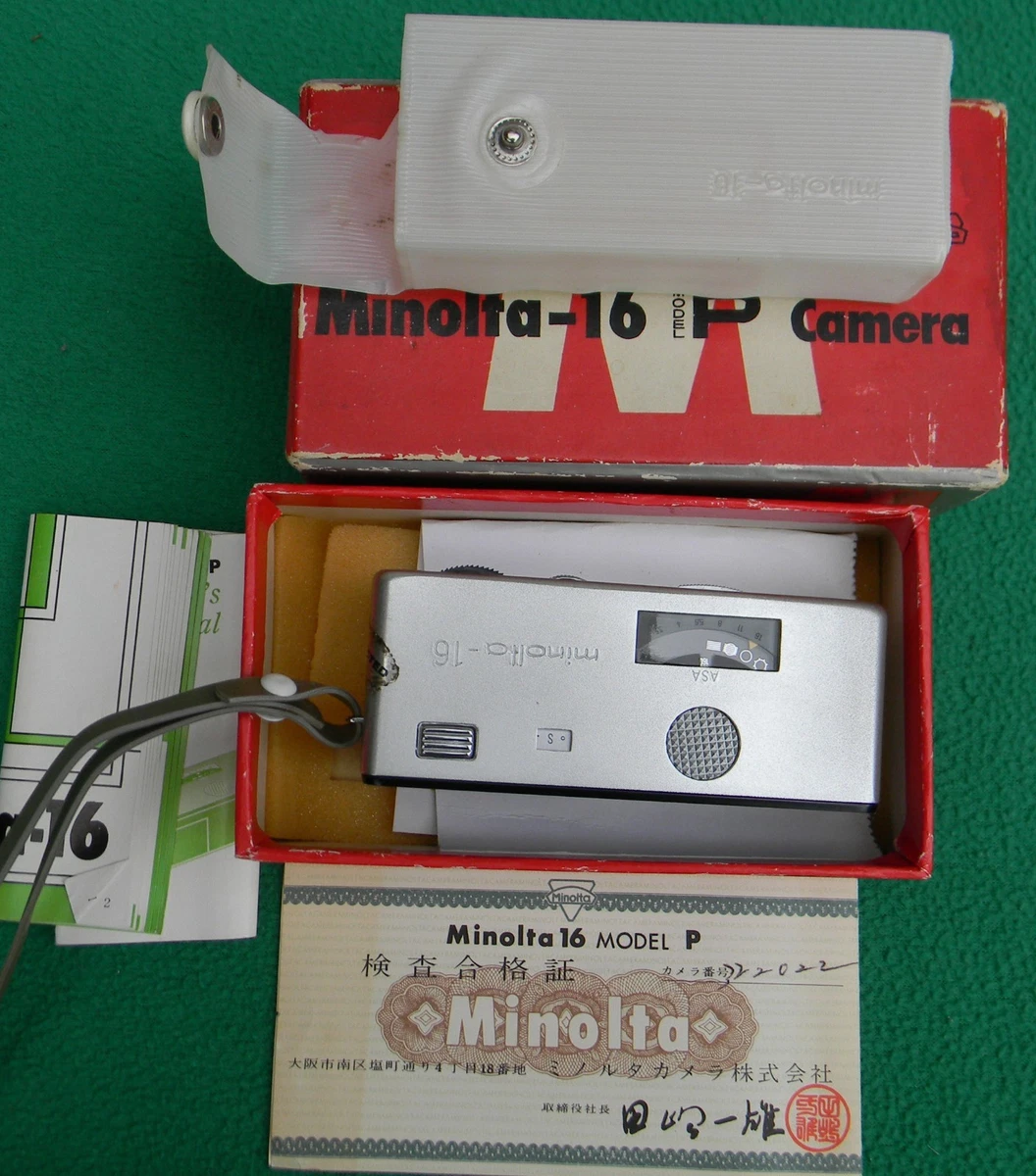 Minolta Minolta 16 Vintage Subminiature Cameras for sale | eBay