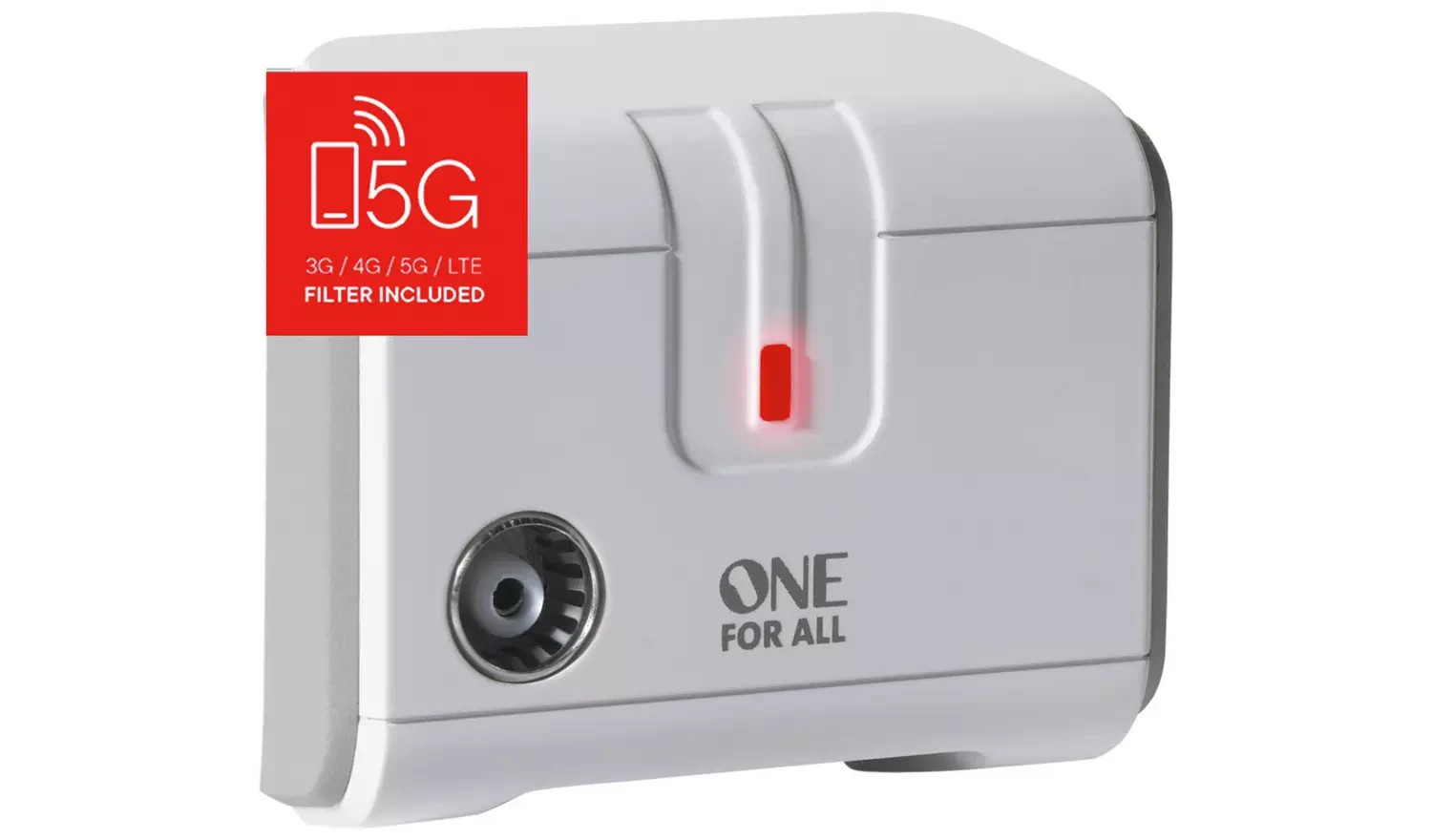 One for All SV9601 One Way Digital Freeview TV or Radio Signal Booster Amplifier