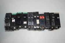 Lot of 10 Circuit Breakers 15A 20A Murray GE Untested 