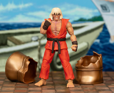 JADA TOYS Street Fighter II Ultra Violent Ken Limited Und