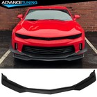 Fits 16-18 Chevy Camaro LT RS Model ZL1 Style Unpainted Front Bumper Lip Spoiler