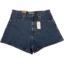 Levi s High Waisted Mom Shorts NEW Women s Size 33 high rise relaxed hip