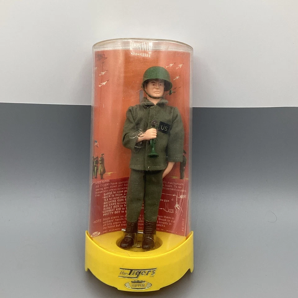 NOS 1966 Vintage TOPPER Toys The Tigers Military Bugle Ben W/Original Case - Image 2 of 4