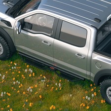 Running Boards for 2015-2025 Ford F150 F250 F350 Super Duty Crew Cab 4 Doors