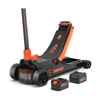 3 Ton Electric Floor Jack, Low Profile Jack for Quickly Car Lift, Hydraulic S...