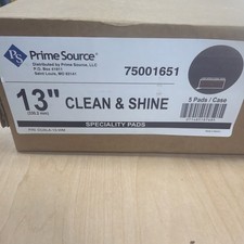 Prime Source Clean & Shine Pad 13" Diameter new case of 5