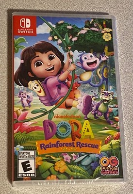 Dora Rainforest Rescue Switch New Sealed Outright Games HAC P BL7VA 819338024936