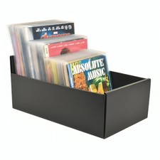 Tarifold DVD and CD Storage Box, Holds 80 Sleeves, Durable Cardboard, Black