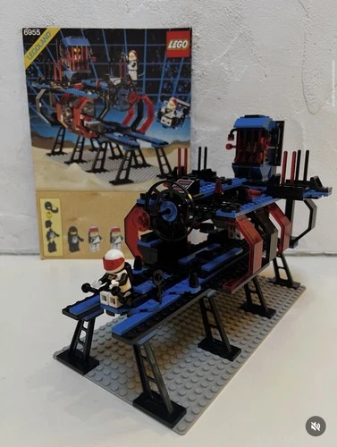 LEGO 6955 Space Police LOCK-UP ISOLATION BASE 99% Complete Manual Instructions