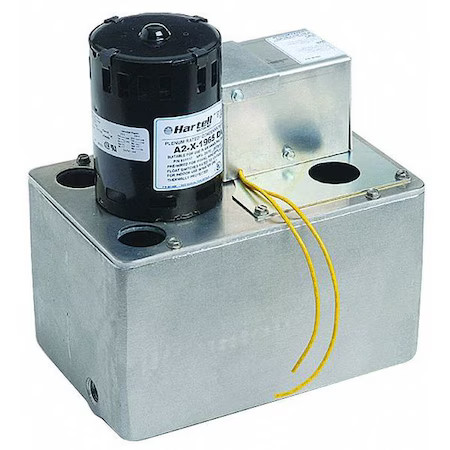 Hartell A2x-1965 Condensate Pump, 235 Watts, 9 In. L