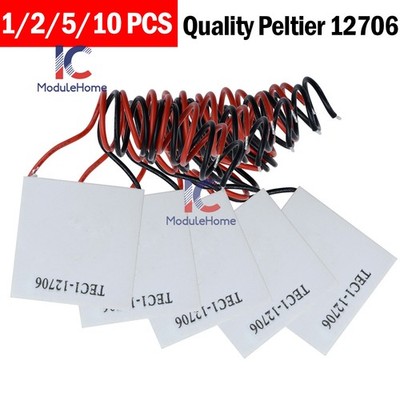 1-10 PCS TEC1-12706 12V 60W Thermoelectric Cooler TEC Peltier Plate Module