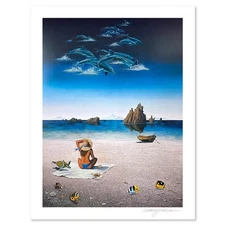 Robert Lyn Nelson, "Summer Illusions" Limited Edition Mixed Media, Numbered and