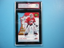 2006/07 UPPER DECK UD MCDONALDS HARDWARE HEROES HOCKEY CARD #HH5 CAM WARD KSA 10