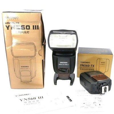 YONGNUO Speedlite YN560-III + 560TX Flash controller NIKON   * Fotofachhändler *