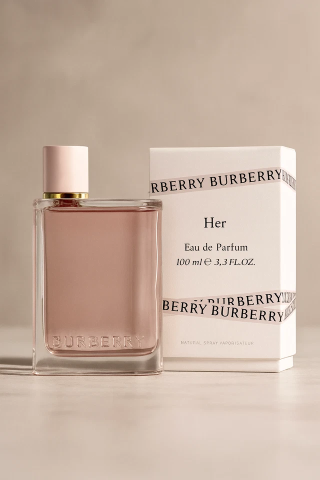 Burberry Her by Burberry 3.3 oz EDP Perfume for Women - New in Box Sealed - Image 2 of 2