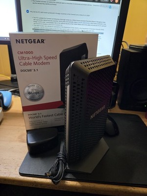 NETGEAR CM1000v2 - Nighthawk DOCSIS 3.1 Cable Modem
