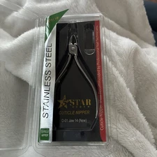 PROFESSIONAL HIGH QUALITY STAINLESS STEEL CUTICLE NAIL NIPPER CUTTER TRIMMER USA