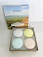 Ginger Lily Farms Botanicals Tuscany Collection Bubble Bath Bombs 4Pack Gift Set