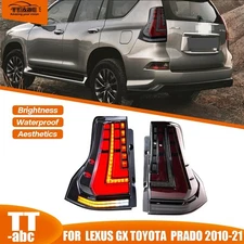 2X LED Tail Lights Brake Rear Lamp For Toyota Land Cruiser Prado GX Dynamic Turn