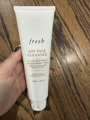 FRESH SOY FACE CLEANSER 5oz/150mL FULL SIZE All Skin Types New Nobox