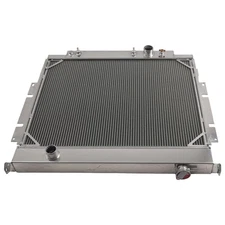4 Row Radiator for Ford F-250 F-350 7.3L V8 1988-1996 E9TZ8005N DPI1165 Downflow