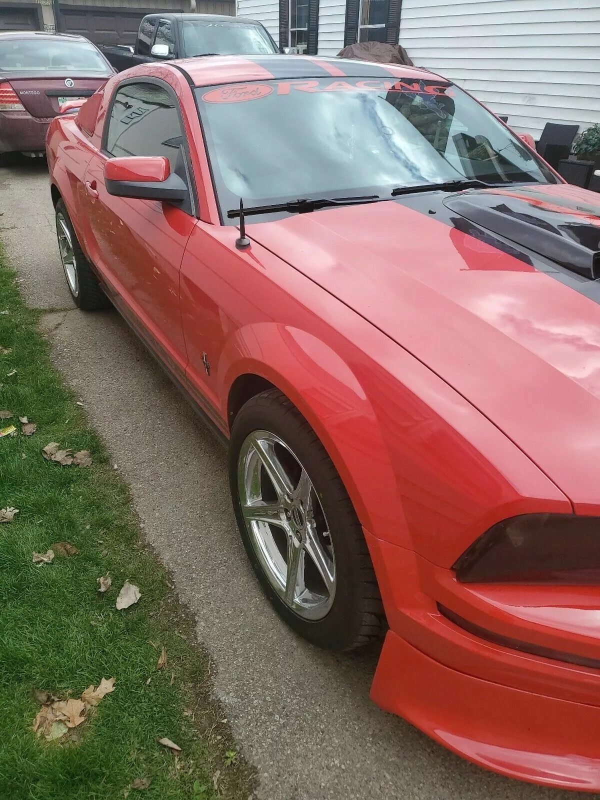 4.25 inch Black Antenna Aluminium Mast Radio AM/FM for Ford Mustang 1979-2009