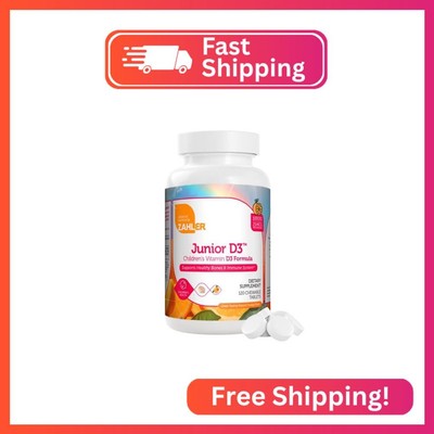 Zahler Junior D3 Vitamins 1000 IU - for Kids - Vitamin D for Kids to Support Bon