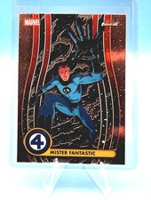 2026 Topps Finest Fantastic Four Mister Fantastic Base Card #001