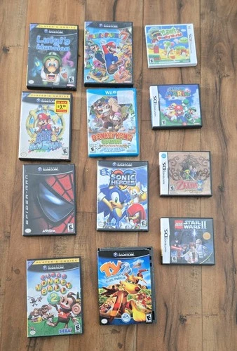 Nintendo Mario Party 7 GameCube empty Replacement case lot