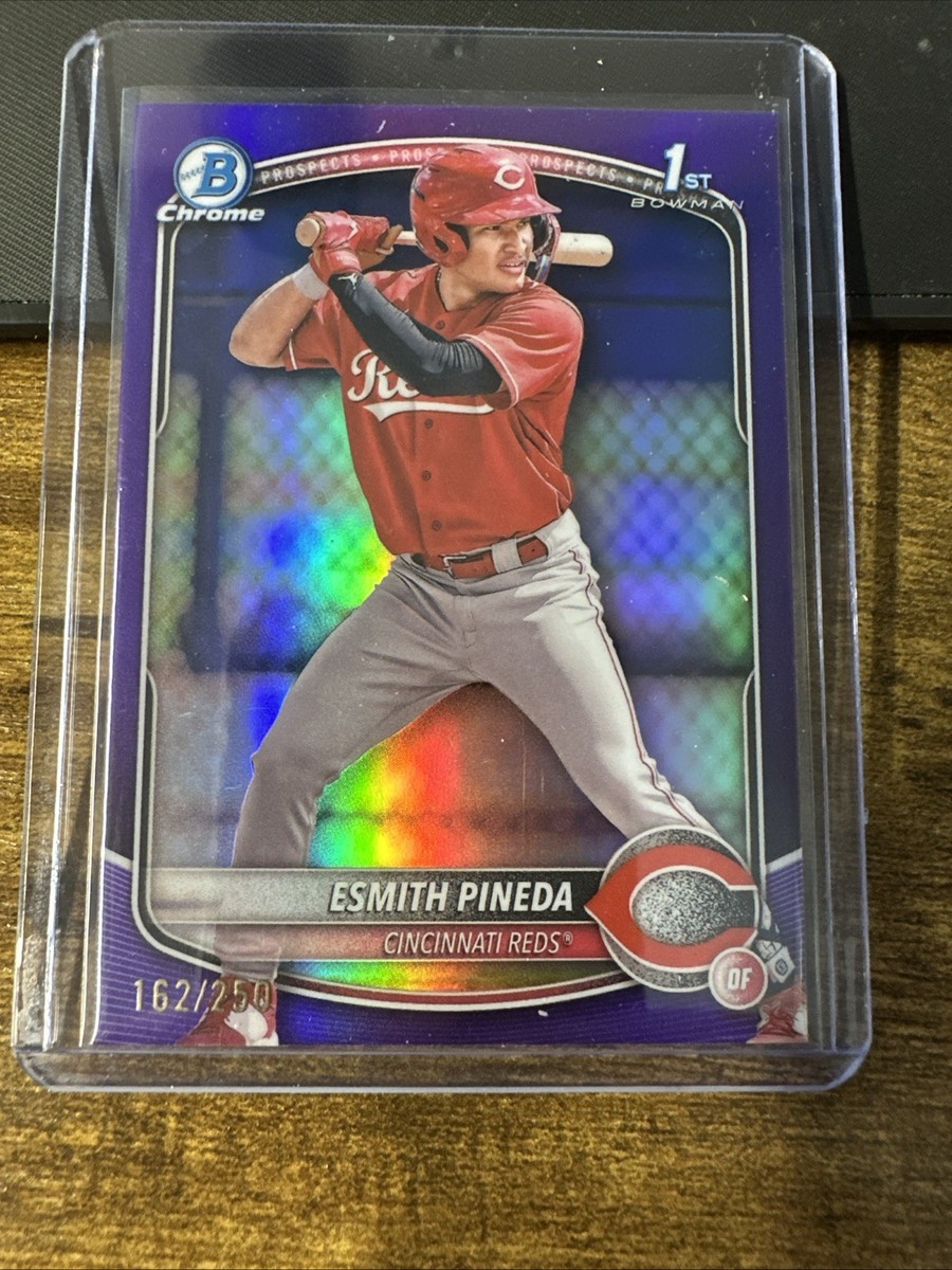 2025 Bowman Esmith Pineda 1st Bowman Chrome Purple /250 BCP